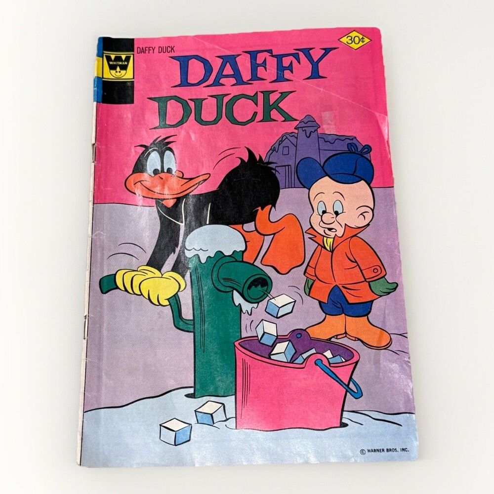 Daffy Duck #107 April 1977 Comic Book: Warner Bros Inc, Spider Man Advertisement